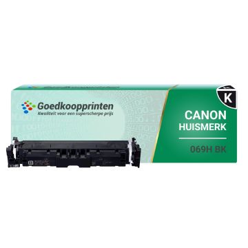 Canon 069H toner cartridge Zwart huismerk - 7600 afdrukken