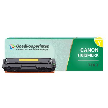 Canon 716Y toner Geel (1.800 afdrukken) - Huismerk