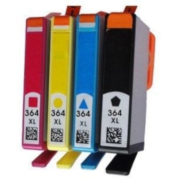 Huismerk HP 364XL Inkt cartridges 4-Kleuren Multipack (84 ml)