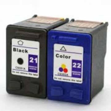 Huismerk HP 21XL + 22XL inkt cartridges Multipack (20/17 ml)