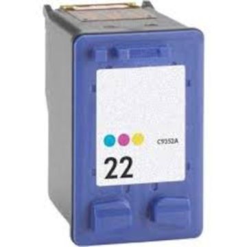 Huismerk HP 22XL (C9352A) inkt cartridge (17 ml)