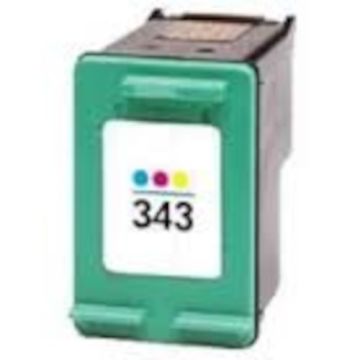 Huismerk HP 343 (C8766EE) inkt cartridge Kleur (17 ml)