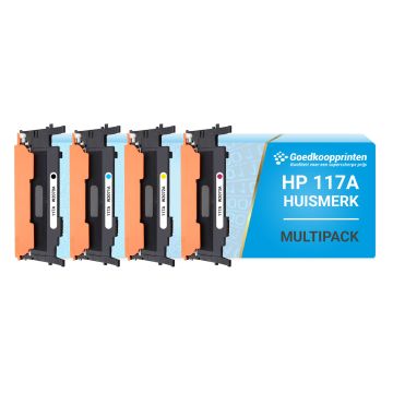 Huismerk voor HP 117A toner Multipack Hoge Cap.