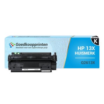 Huismerk HP 13X toner Zwart (Q2613X) 4.500 afdrukken