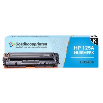 Huismerk HP CB540A (125A) toner Zwart - 2.500 afdrukken