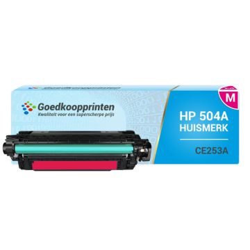 Huismerk voor HP CE253A toner cartridge Magenta (8.500 afdrukken)