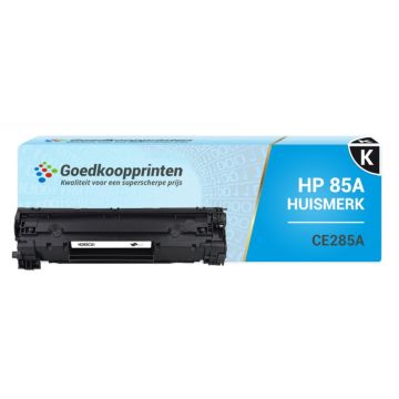Huismerk HP 85A toner / HP CE285A toner Zwart - 1600 afdrukken