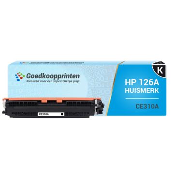 Huismerk voor HP CE310A toner zwart (1.500 afdrukken)