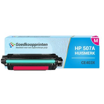 Huismerk HP CE403A (507A) toner Magenta (6.500 afdrukken)