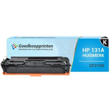 Huismerk HP CF210X (131A) toner Zwart - 2.500 afdrukken