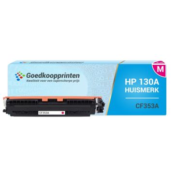 Huismerk HP CF353A (130A) toner Magenta (1.250 afdrukken)