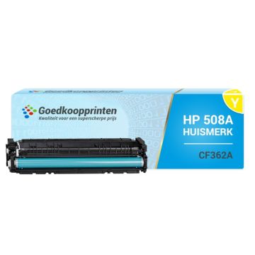 Huismerk HP CF362X (508X) toner Geel (9.500 afdrukken)