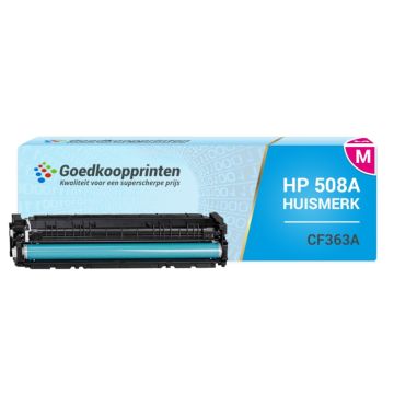 Huismerk HP CF363X (508X) toner Magenta (9.500 afdrukken)