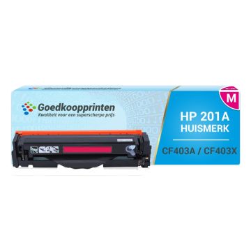 Huismerk voor HP CF403A toner / HP CF403X toner cartridge Magenta (2.400 afdrukken)