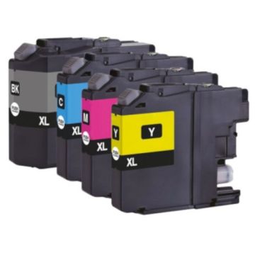 Huismerk Brother LC-421XL inkt cartridges 4-Kleuren Multipack (35 ml)