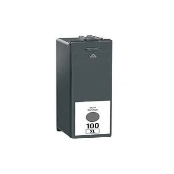 Lexmark 100XL inkt cartridge Zwart (22 ml) - Huismerk Lexmark 100XL inkt cartridge Zwart (22 ml) - Huismerk