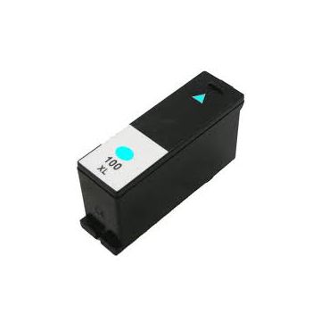 Lexmark 100XL inkt cartridge Cyaan (12ml) - Huismerk Lexmark 100XL inkt cartridge Cyaan (12ml) - Huismerk