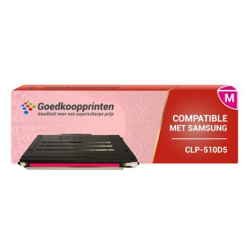 Samsung CLP-510D5M toner / CLP-510D2M toner Magenta (5.000 afdrukken) - Huismerk