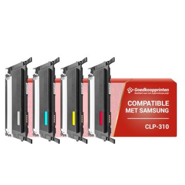 Samsung CLP-310 toner Multipack / Samsung CLT-P4092C toner set - Huismerk