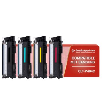 Samsung CLT-P404C toner cartridge Multipack - Huismerk set