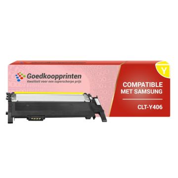 Samsung CLT-Y406S toner cartridge Geel (1.000 afdrukken) - Huismerk