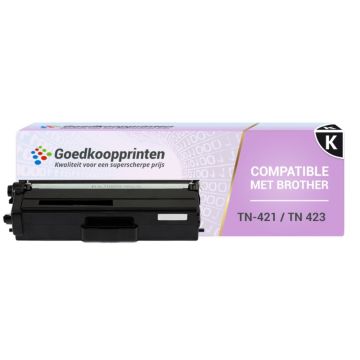 Huismerk Brother TN-423BK (TN-421BK) toner cartridge Zwart (6.500 afdrukken)
