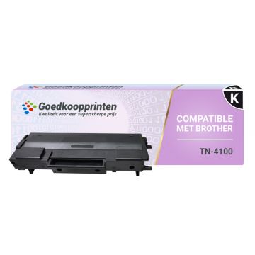 Brother TN-4100 toner cartridge Zwart (7.500 afdrukken) - Huismerk