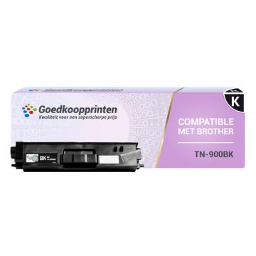 Brother TN-900BK toner Zwart (6.000 afdrukken) - Huismerk