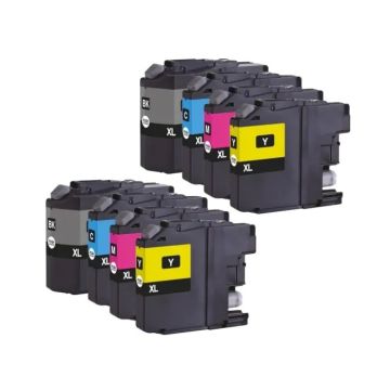 Brother LC-422XL Multipack (2 x 4 stuks) - Huismerk set