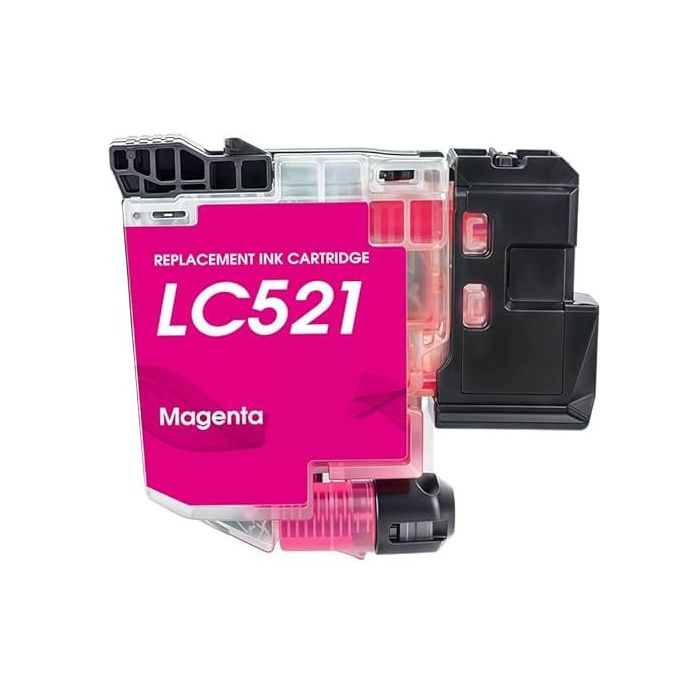 Brother LC-521 Magenta - Huismerk main product photo