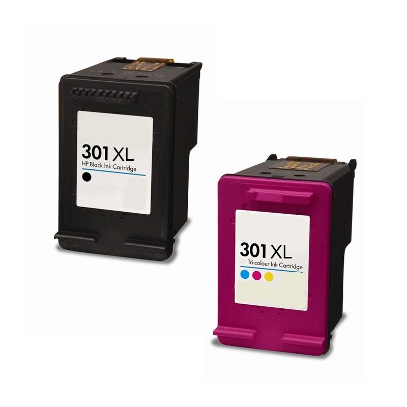 Hoelahoep Vergelden Fascineren HP CH564EE en CH563EE inkt cartridge set (301XL) | Goedkoopprinten.nl